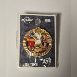 Hard Rock Cafe (New York) World Burger Tour 2016 *Extremly Rare*